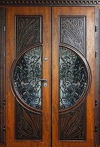 Входная дверь Massive-35 (Массив дерева) - внешняя сторона